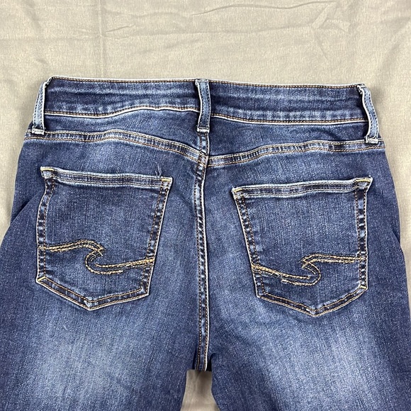 SILVER JEANS Elyse Straight | W27/L32 - Picture 4 of 4